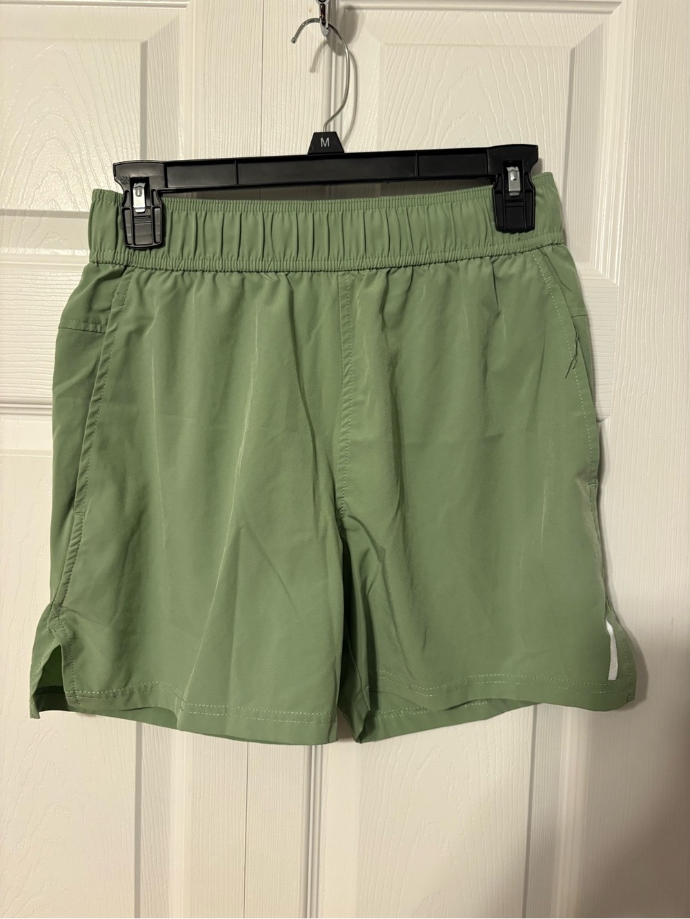 Balance Collection Men's Light Sage Athletic Shorts 5 inch inseam